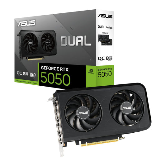 Asus Nvidia GeForce RTX 5050 Dual OC 8GB GDDR6 Graphics Card | dynacor.co.za