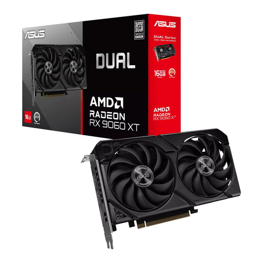 Asus Dual Radeon RX 9060 XT 16GB GDDR6 Graphics Card | dynacor.co.za