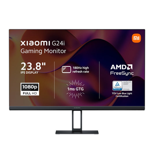 Xiaomi G24i 24" Full HD 1080p IPS Gaming Monitor (180Hz, 1ms, 16:9, HDMI/DP, and AMD FreeSync) | dynacor.co.za