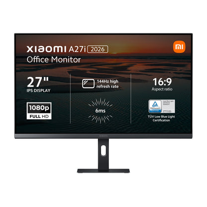 Xiaomi A27i 2026 27" 144Hz Full HD 1080P IPS Office Monitor | dynacor.co.za