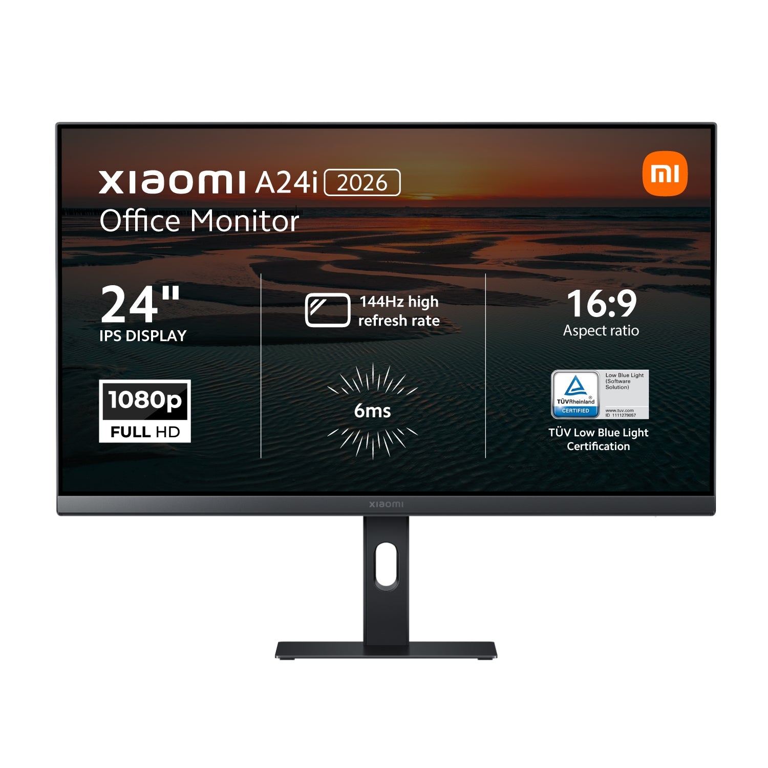Xiaomi A24i 2026 24" 144Hz Full HD 1080P IPS Office Monitor | dynacor.co.za
