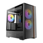 Antec FLUX Rear ARGB ATX Mid Tower Gaming Chassis - Black | dynacor.co.za