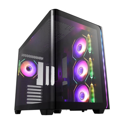 FSP M580 ATX Gaming Chassis - Black | dynacor.co.za