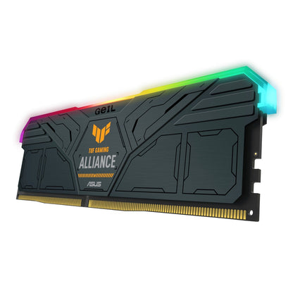 Geil Gemini TUF RGB 32GB KIT(2X16GB) 6000MHz DDR5 Desktop Gaming Memory - Grey | dynacor.co.za