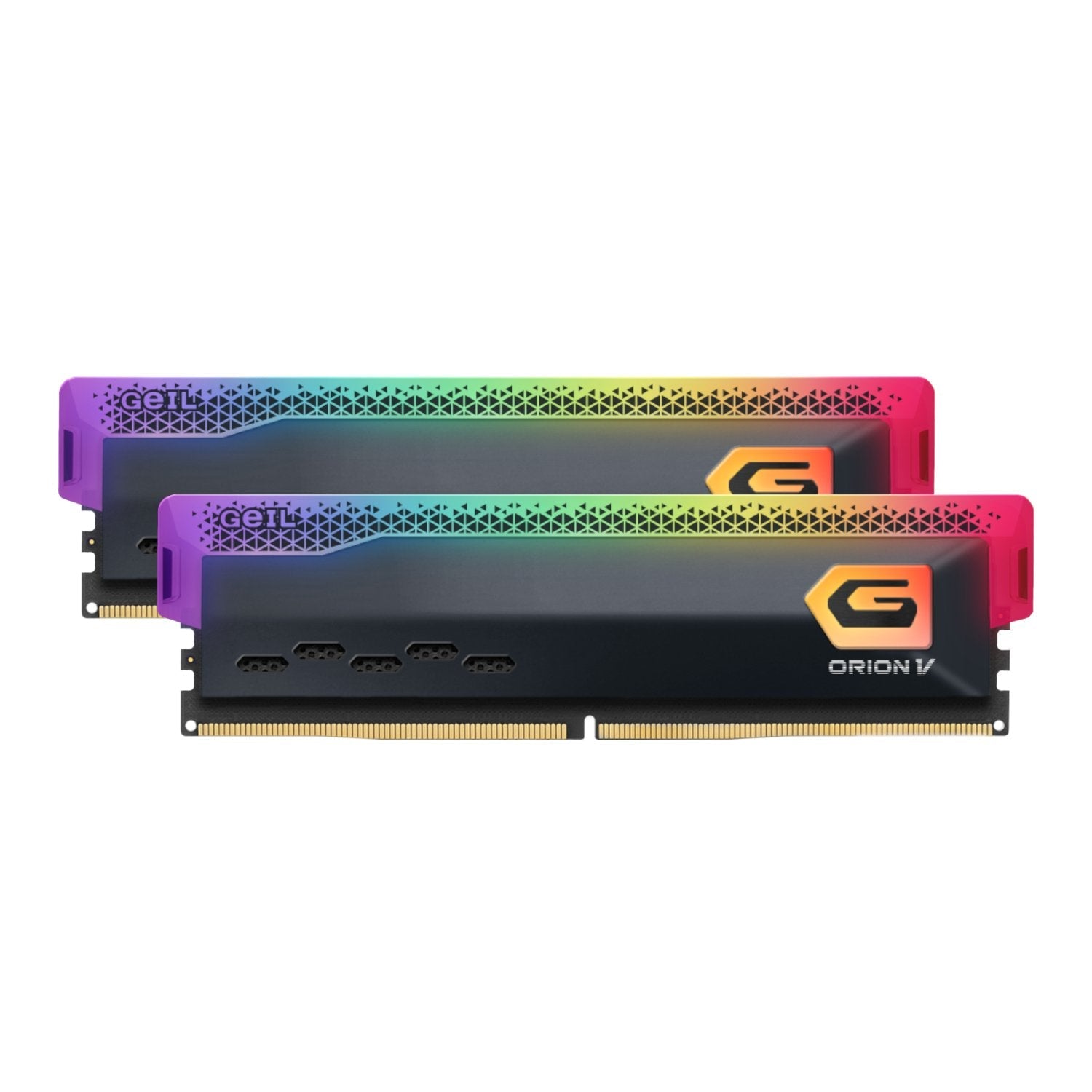 Geil Orion V RGB 32GB 6000MHz DDR5 Desktop Gaming Memory Kit (2 x 16GB) – Grey | dynacor.co.za