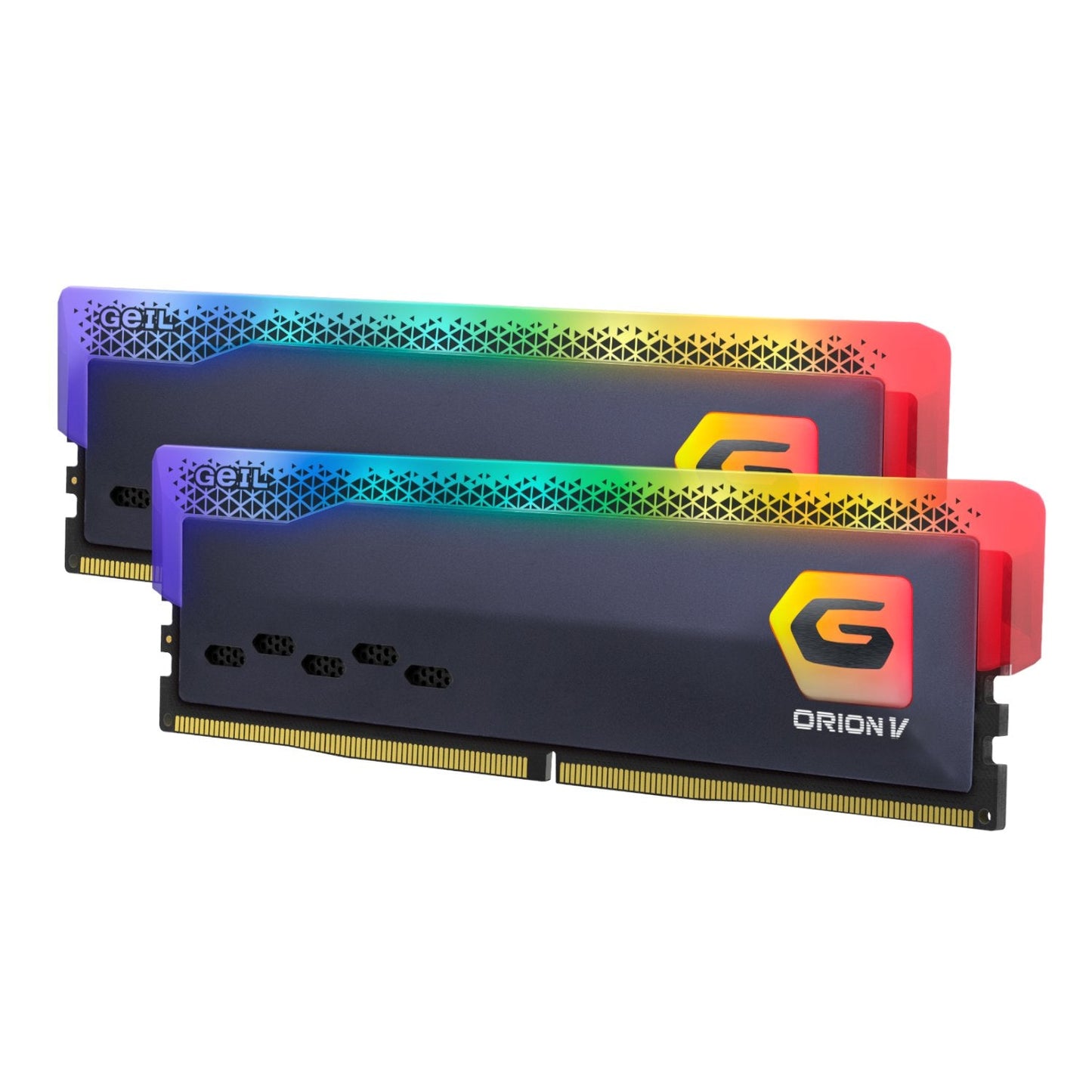 Geil Orion V RGB 32GB 6000MHz DDR5 Desktop Gaming Memory Kit (2 x 16GB) – Grey | dynacor.co.za