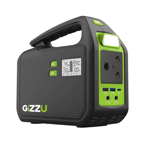 GIZZU 242Wh Portable Power Station 1 x 3 Prong SA Plug Point | dynacor.co.za