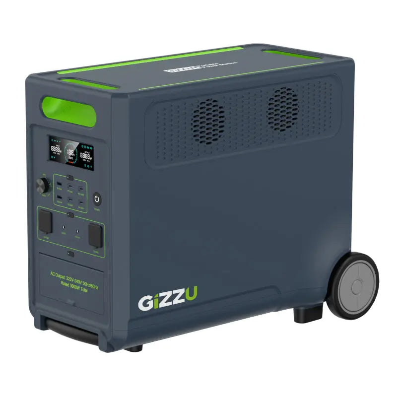GIZZU HERO ULTRA 3840WH/3600W UPS FAST CHARGE LIFEPO4 PORTABLE POWER STATION | dynacor.co.za
