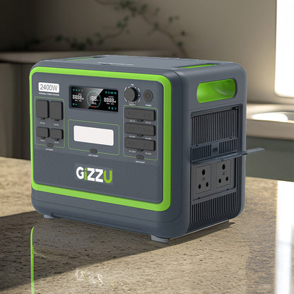 GIZZU HERO PRO 2048WH/2400W UPS FAST CHARGE LIFEPO4 PORTABLE POWER STATION | dynacor.co.za