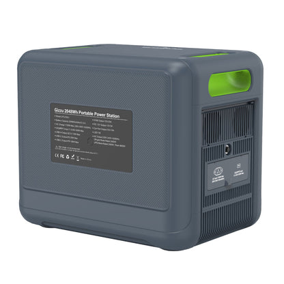 GIZZU HERO PRO 2048WH/2400W UPS FAST CHARGE LIFEPO4 PORTABLE POWER STATION | dynacor.co.za