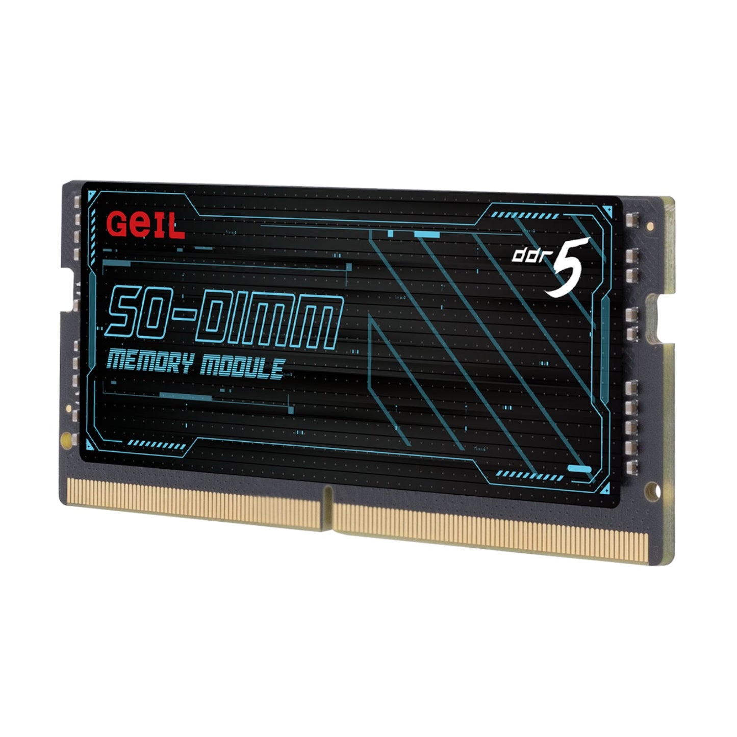 GeIL Pristine 8GB DDR5 5600MHz Notebook Memory – Black | dynacor.co.za