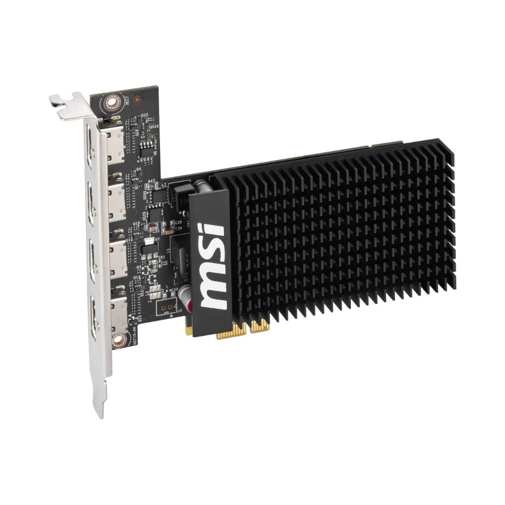 MSI Nvidia GeForce GT 710 2GD3H 2GB 64-BIT 4x HDMI Graphics Card | dynacor.co.za