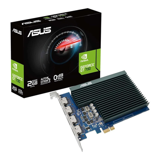 Asus GT730 2GB GDDR5 Graphics Card with 4 HDMI Ports | dynacor.co.za