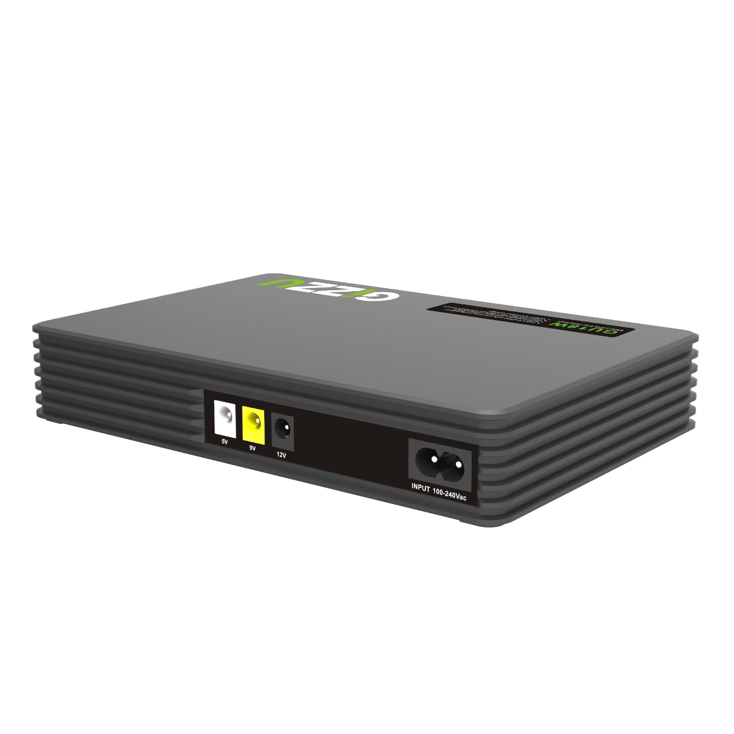Gizzu SURF Simple 18W 55Wh LiFePO4 MINI DC UPS - Black | dynacor.co.za