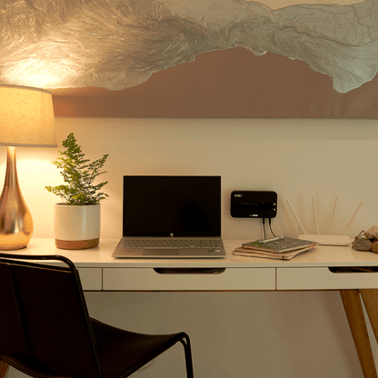 GIZZU 36W 32Wh 8800mAh Mini Dual DC UPS Black | dynacor.co.za