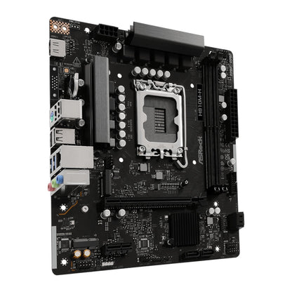 ASRock H810M-H Intel LGA1851 Micro ATX Motherboard - Black | dynacor.co.za