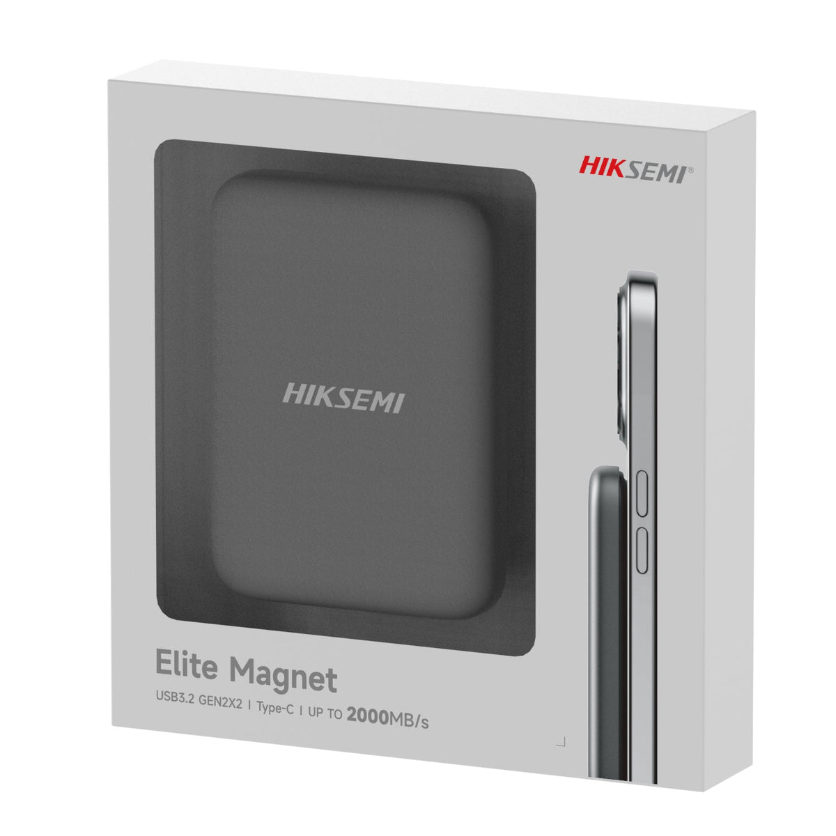 Hiksemi Elite Magnet 2TB USB Type-C Portable SSD | dynacor.co.za