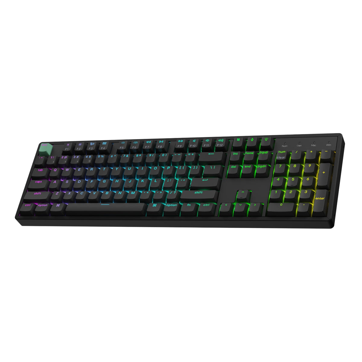 Keychron K10 HE 100% Hot-Swap Gateron Dbl-Rail Nebula Switch RGB Wireless Keyboard - Black | dynacor.co.za