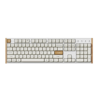 Keychron K10 HE Special Edition Full-size Hot-Swap Gateron Dbl-Rail Nebula Switch RGB Wireless Keyboard - White (Wood + Al) | dynacor.co.za
