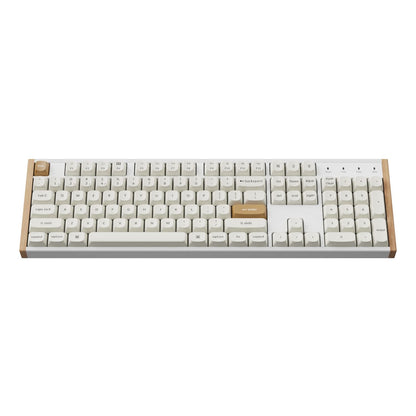 Keychron K10 HE Special Edition Full-size Hot-Swap Gateron Dbl-Rail Nebula Switch RGB Wireless Keyboard - White (Wood + Al) | dynacor.co.za