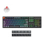 Keychron K10 QMK Full-size RGB Wireless Custom Mechanical Keyboard V.2 (Super RED Switch) – Black | dynacor.co.za