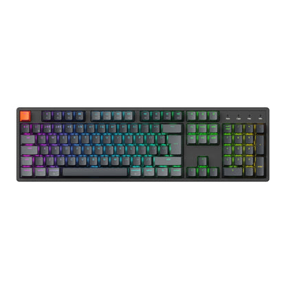 Keychron K10 QMK Full-size RGB Wireless Custom Mechanical Keyboard V.2 (Super RED Switch) – Black | dynacor.co.za