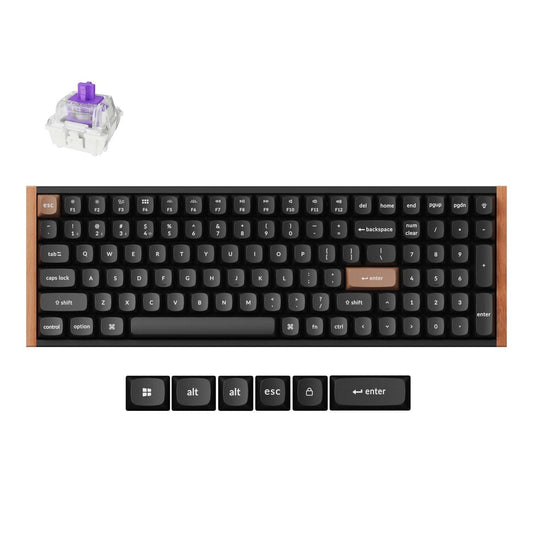Keychron K4 HE Wireless Magnetic Switch Mechanical Keyboard (96% Layout, Gateron Hall Effect Switches) | dynacor.co.za
