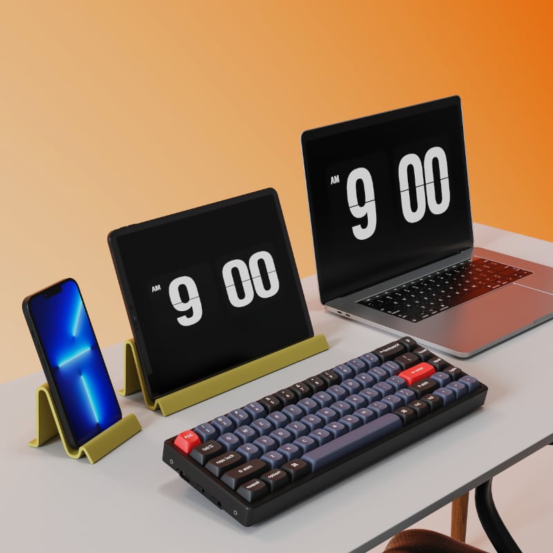 Keychron K6 Pro 65% Red G Pro Switches RGB Wireless Keyboard - Black | dynacor.co.za