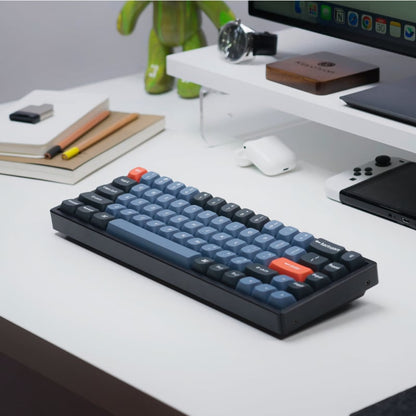 Keychron K6 Pro 65% Red G Pro Switches RGB Wireless Keyboard - Black | dynacor.co.za