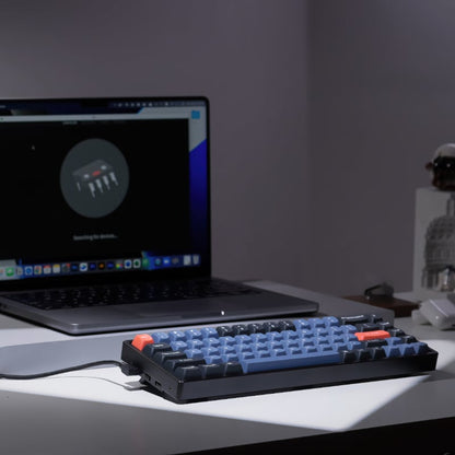 Keychron K6 Pro 65% Red G Pro Switches RGB Wireless Keyboard - Black | dynacor.co.za