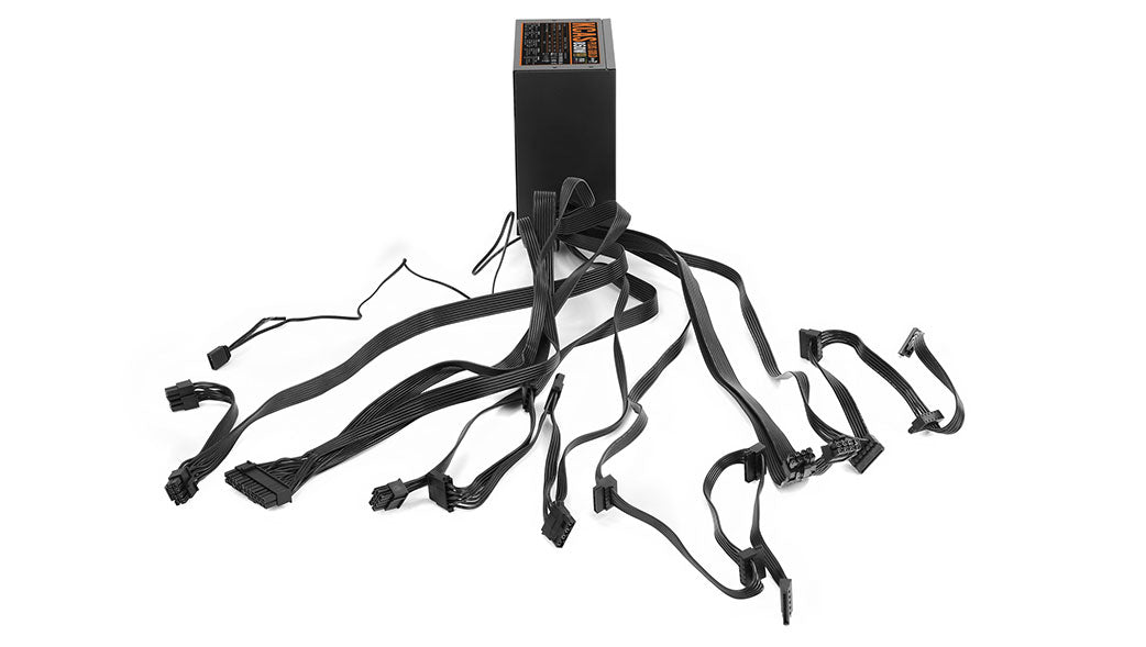 Aerocool KCAS PLUS Gold 850W RGB PSU - ATX 24 PIN; 2x 4+4PIN CPU; 8x SATA; 4x PATA; 3x PCIe 6+2PIN. | dynacor.co.za