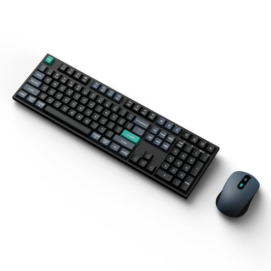 Keychron B36 100% Layout Wireless Keyboard and Mouse Combo – Black/Green | dynacor.co.za