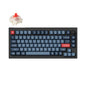 Keychron V1 Max QMK/VIA Wireless Custom Mechanical Keyboard | RED Switches - Black | dynacor.co.za
