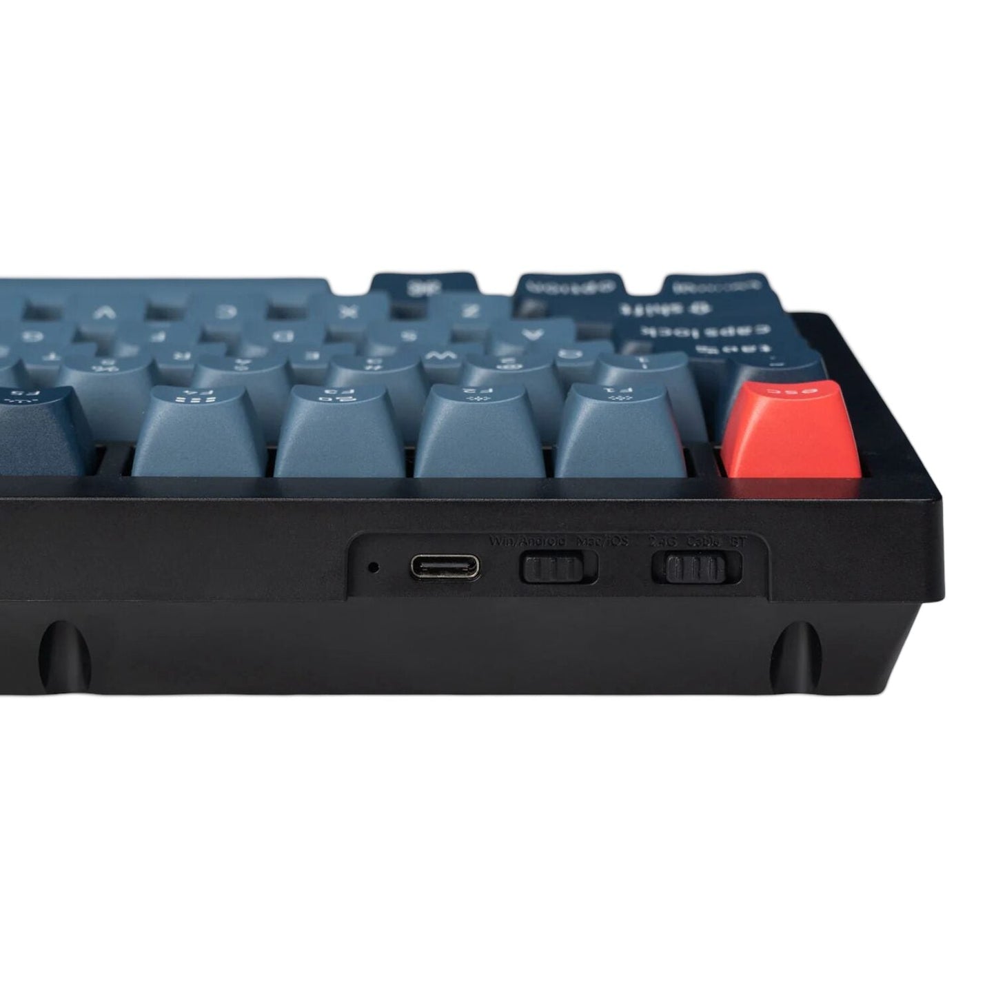 Keychron V5 Max Wireless Custom Keyboard - BROWN Switch | dynacor.co.za