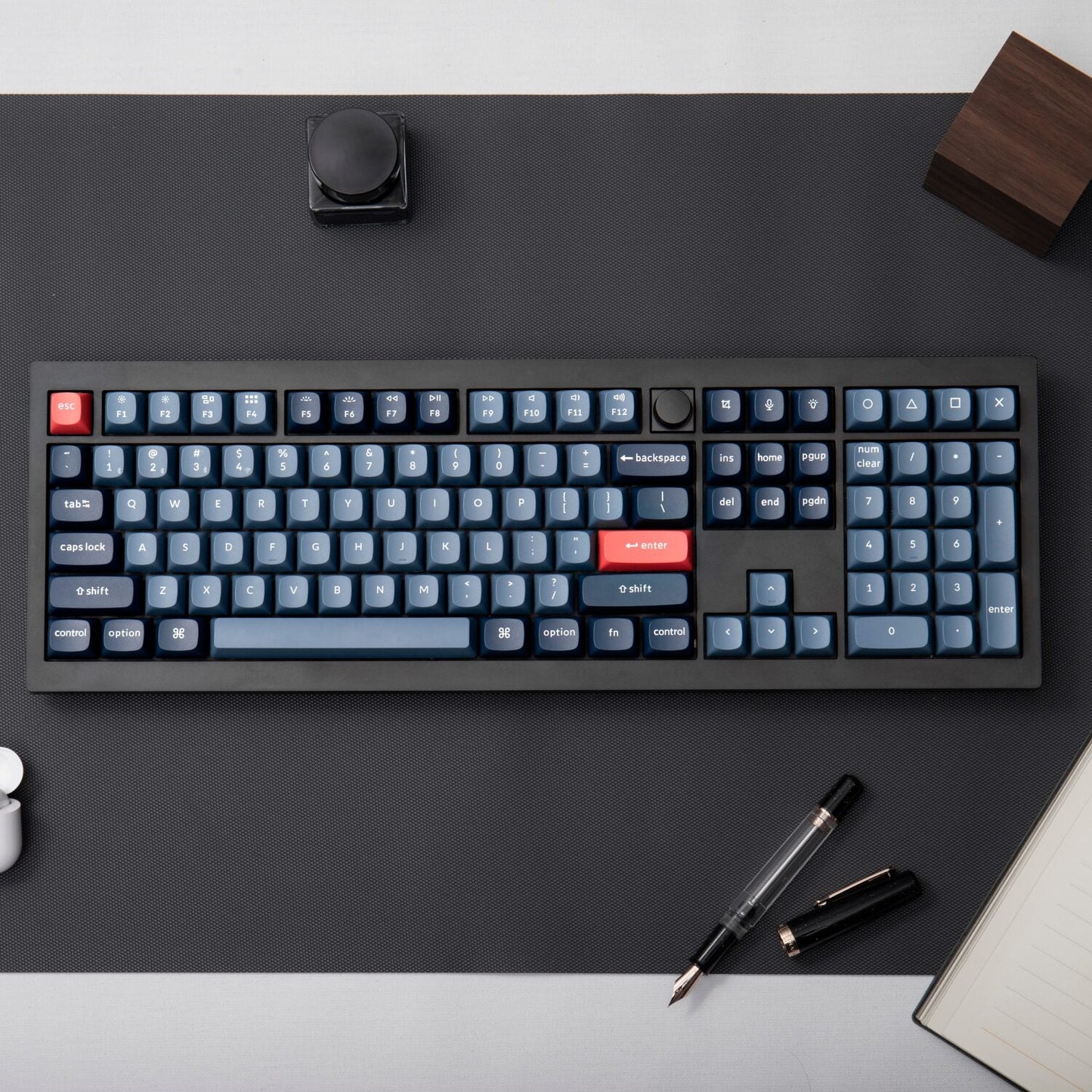 Keychron V6 Max Wireless Custom Keyboard - BROWN Switch | dynacor.co.za