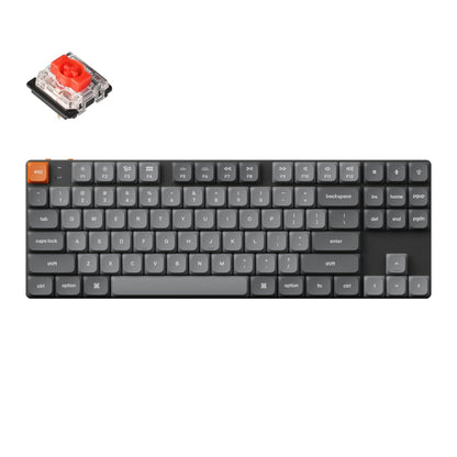 Keychron K1 Max QMK/VIA 80% Wireless Custom Mechanical Keyboard | RED Switches | dynacor.co.za