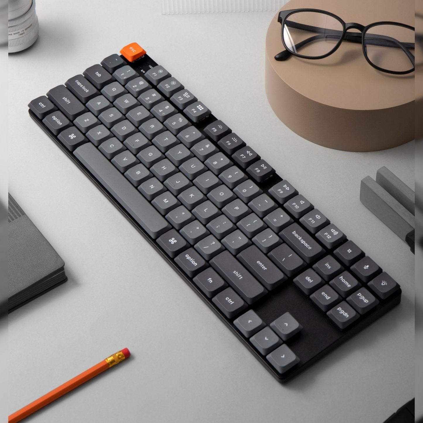 Keychron K1 Max QMK/VIA 80% Wireless Custom Mechanical Keyboard | BROWN Switches | dynacor.co.za