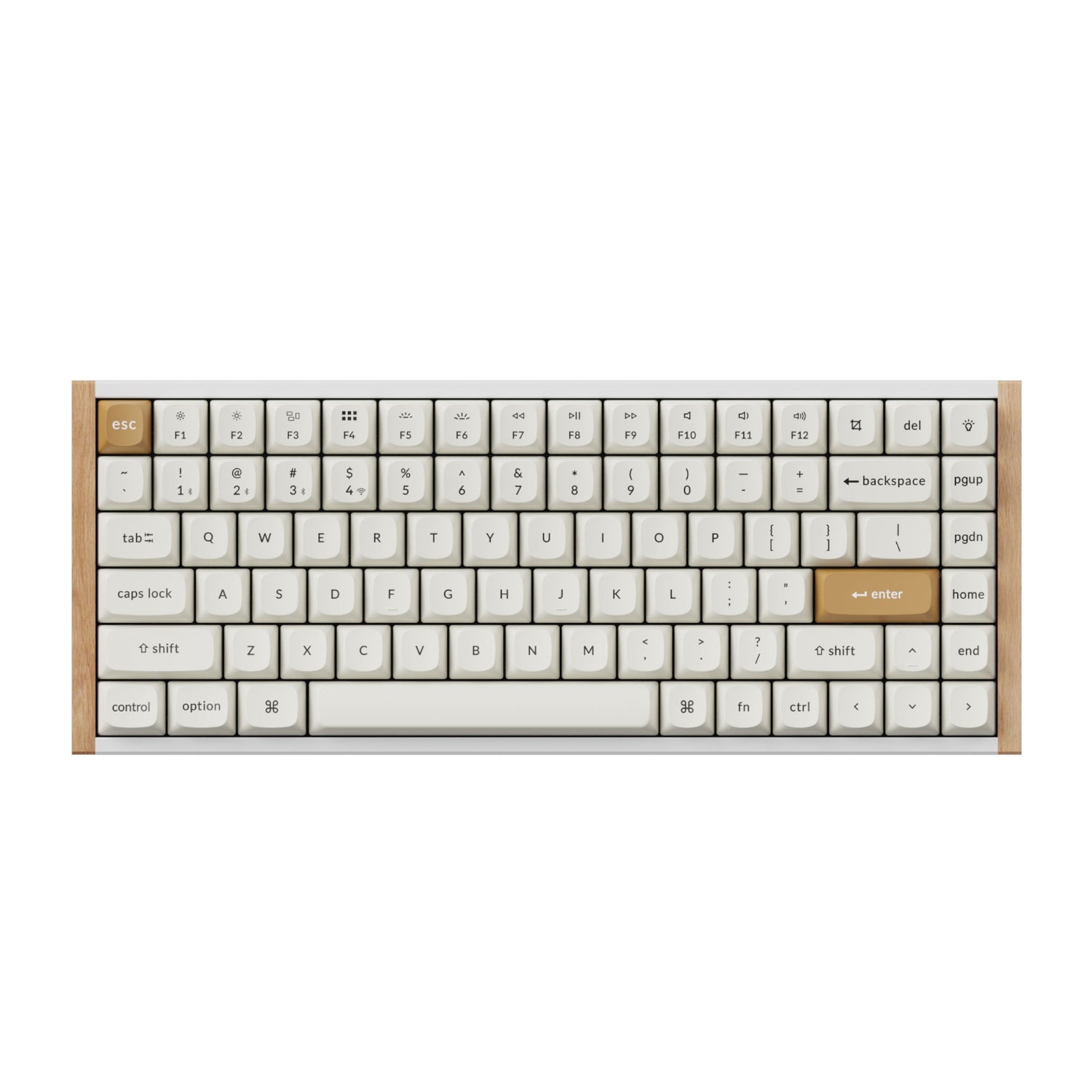 Keychron K2 HE Wireless Special Edition Magnetic Custom Keyboard | NEBULA Switch – White | dynacor.co.za