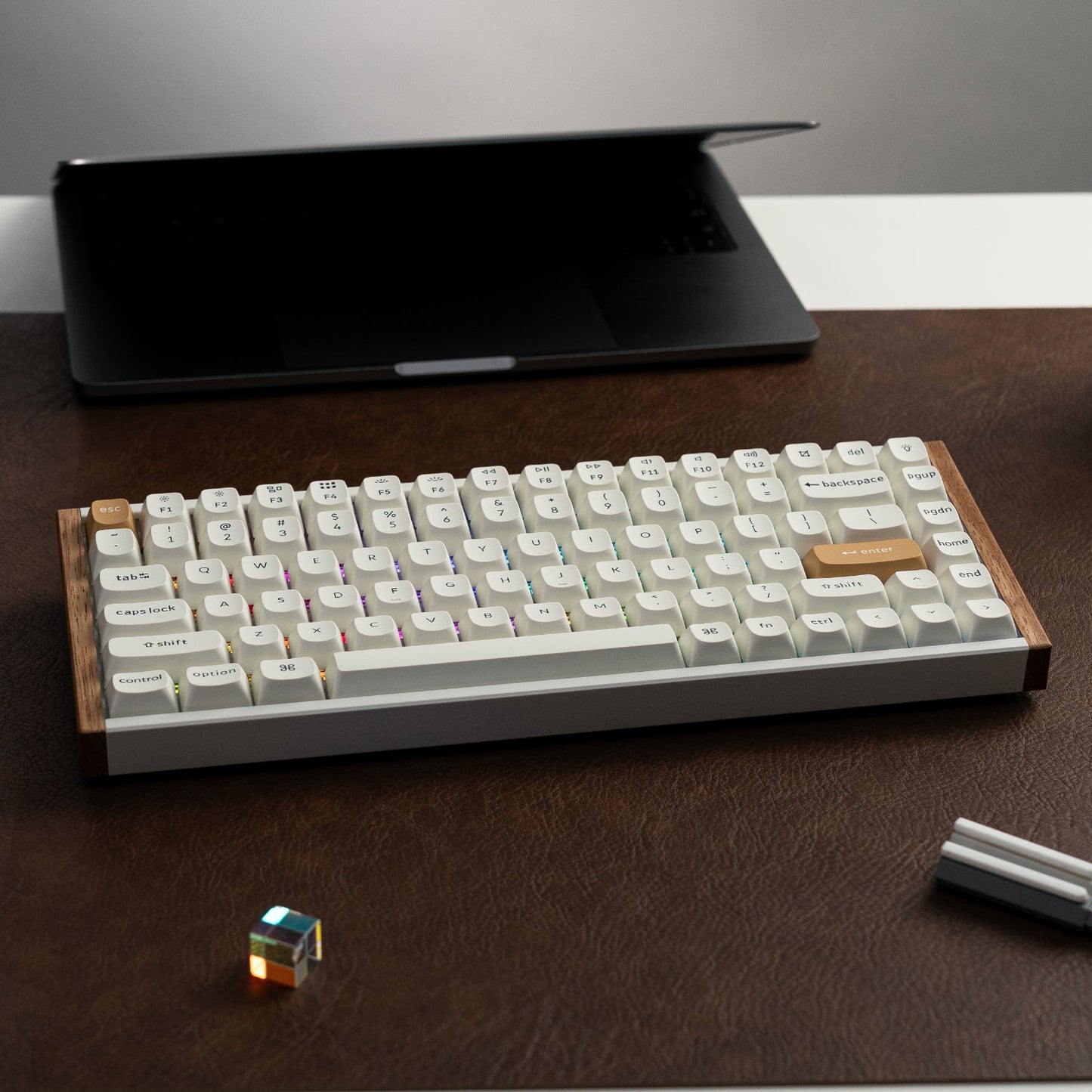 Keychron K2 HE Wireless Special Edition Magnetic Custom Keyboard | NEBULA Switch – White | dynacor.co.za