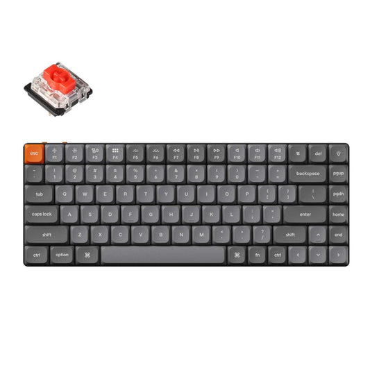 Keychron K3 Max QMK/VIA Wireless 75% Custom Mechanical Keyboard | RED Switches | dynacor.co.za
