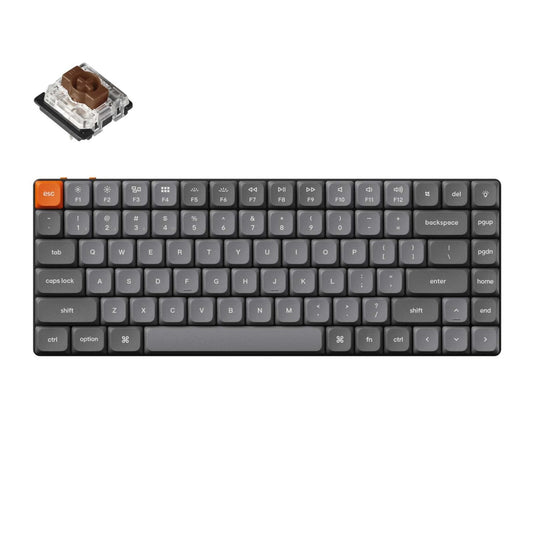 Keychron K3 Max QMK/VIA Wireless 75% Custom Mechanical Keyboard | BROWN Switches | dynacor.co.za