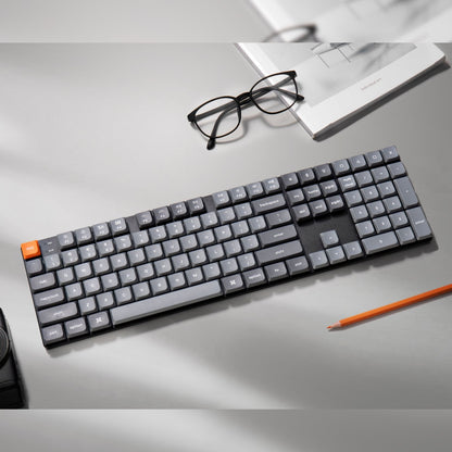 Keychron K5 Max QMK/VIA Full-sized Wireless Custom Mechanical Keyboard | BROWN Switches | dynacor.co.za