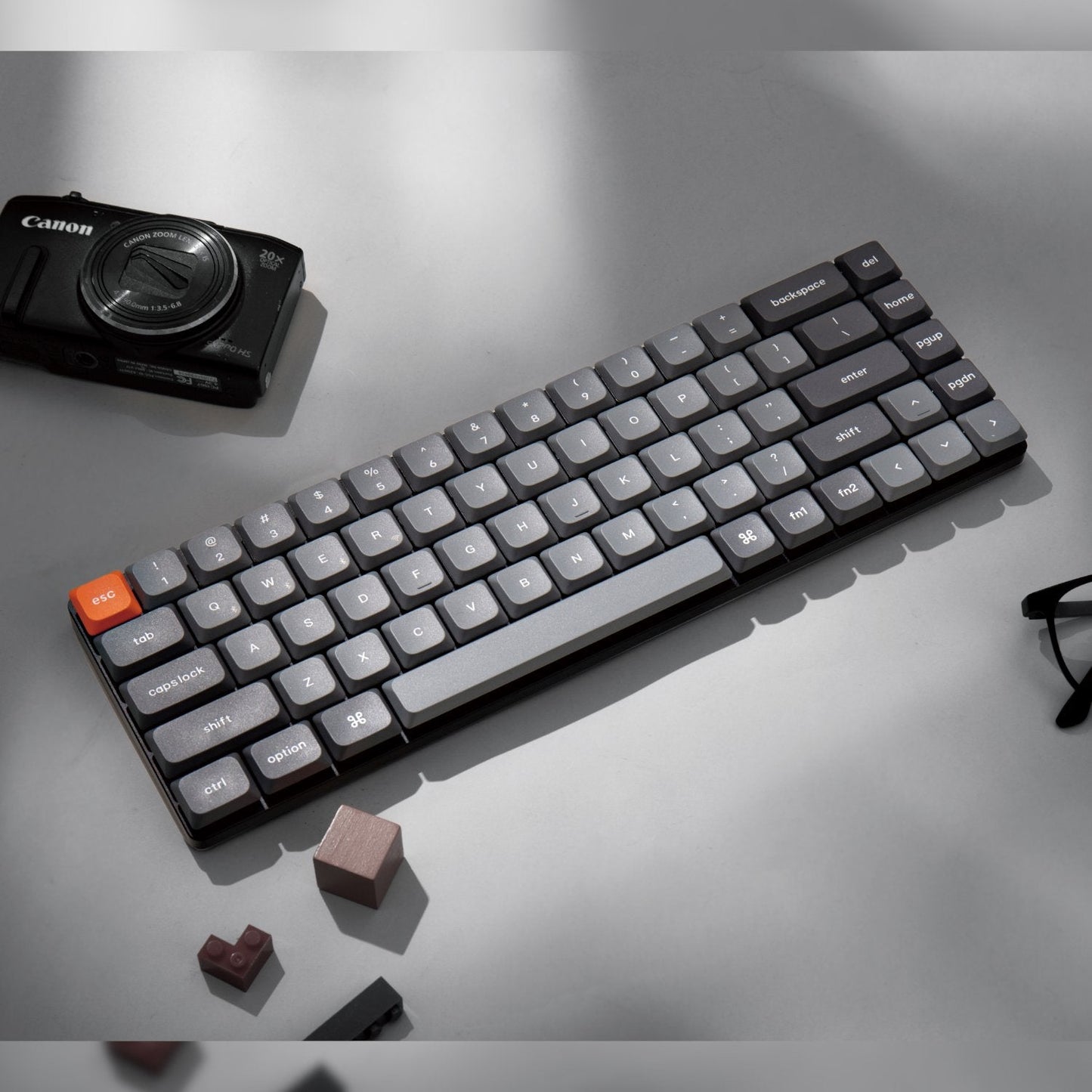 Keychron K7 Max QMK/VIA 65% Wireless Custom Mechanical Keyboard | BROWN Switches | dynacor.co.za