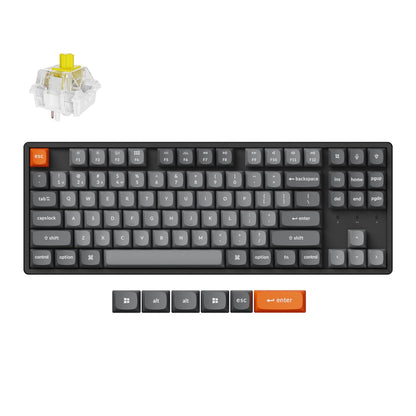 Keychron K8 Max QMK Wireless Custom Mechanical Keyboard | BANANA Switches | dynacor.co.za