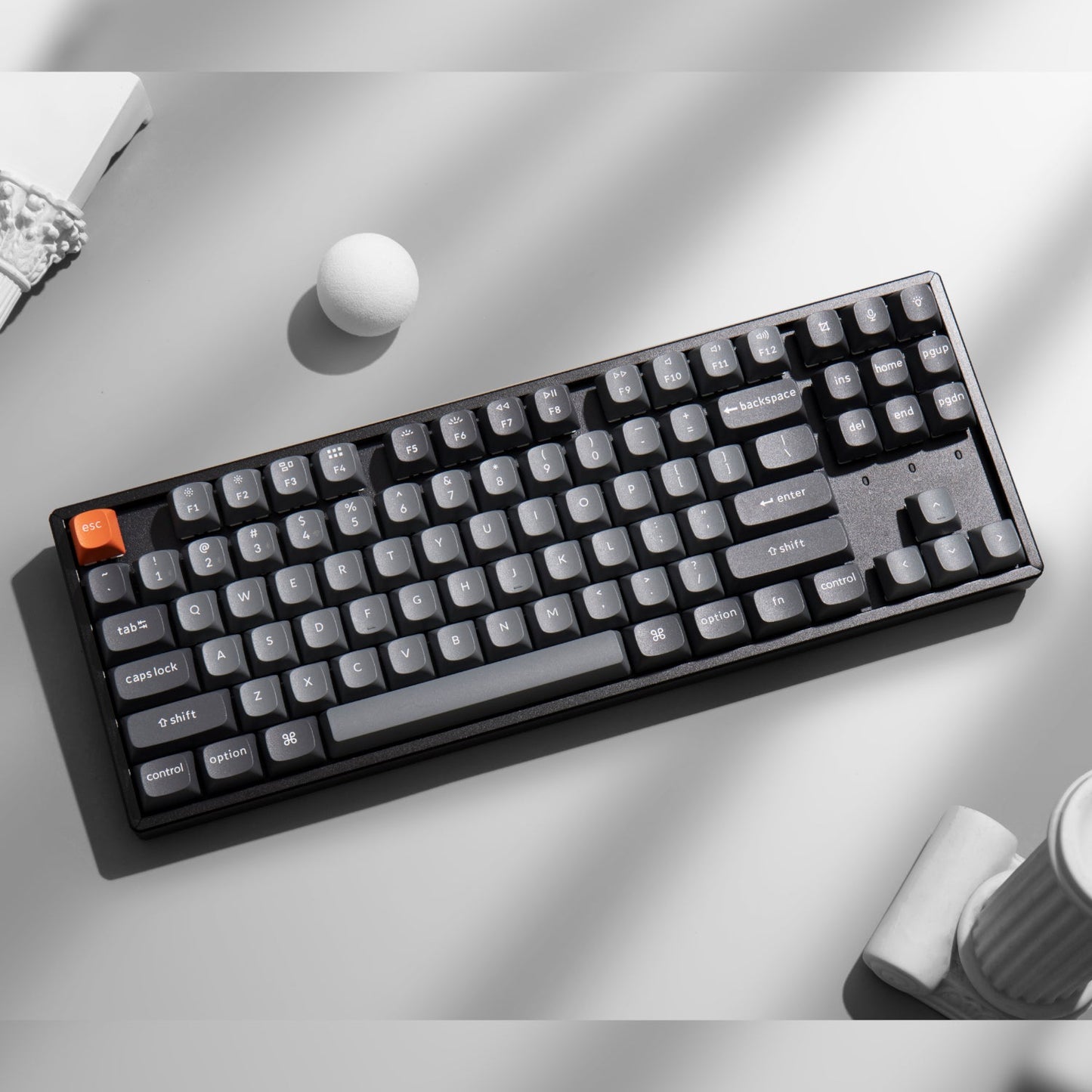 Keychron K8 Max QMK Wireless Custom Mechanical Keyboard | BANANA Switches | dynacor.co.za