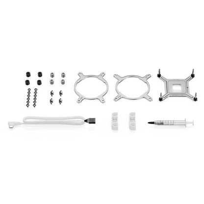 Aerocool APNX White Cooler with 4'' IPS LCD - 360mm | dynacor.co.za