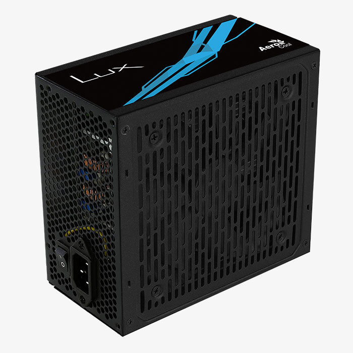 Aerocool LUX Bronze 750W  PSU - ATX 24 PIN; 1x 4+4PIN CPU; 5x SATA; 4x PATA; 2x PCIe 6+2PIN. | dynacor.co.za