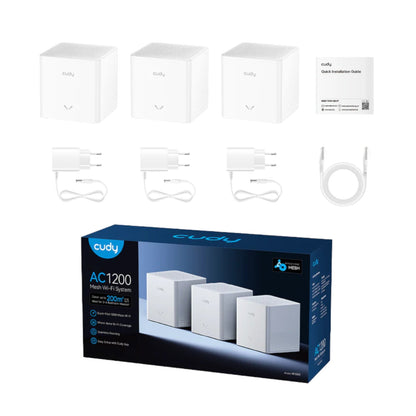 Cudy AC1200 Mesh Wi-Fi System (V2) - 3Pack | dynacor.co.za