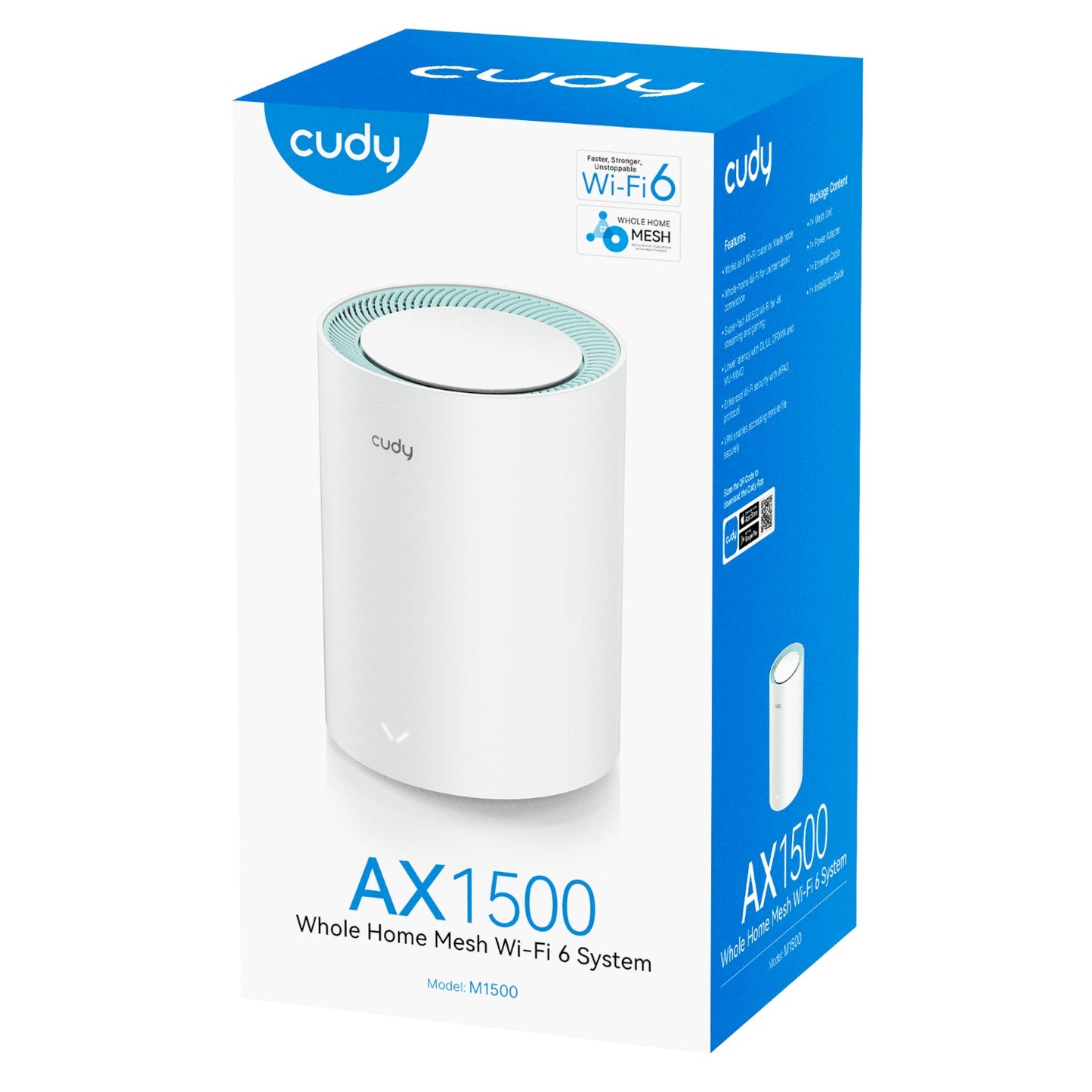 Cudy AX1500 Gigabit Mesh Wi-Fi 6 System – 1 Pack | dynacor.co.za