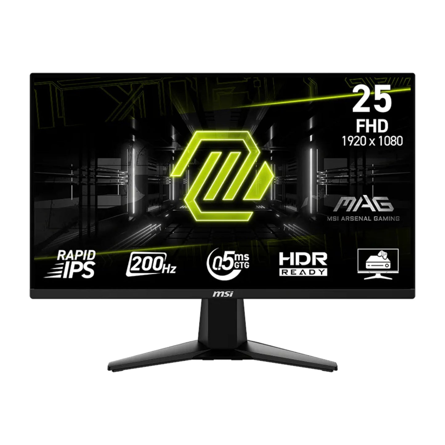 MSI MAG 255F E20 25" FHD 200Hz Rapid IPS Gaming Monitor | dynacor.co.za